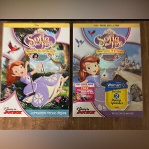 kids Disney Sofia The First DVDS